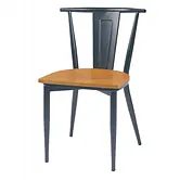 Silla Alabama madera