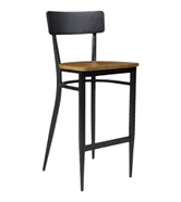 Taburete Pensilvania ''ASIENTO MADERA MACIZA''
