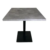 Mesa tablero gris cemento