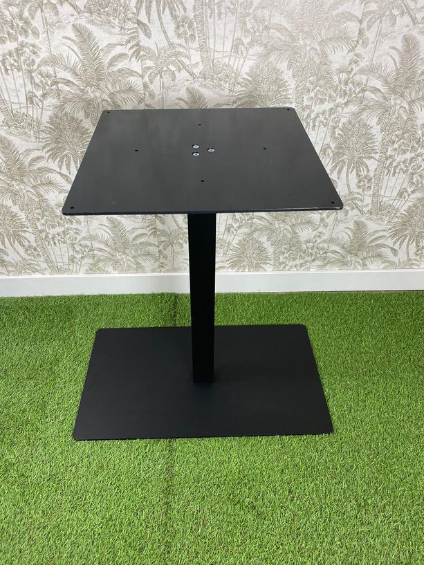 base de mesa doble con 1 solo tubo 