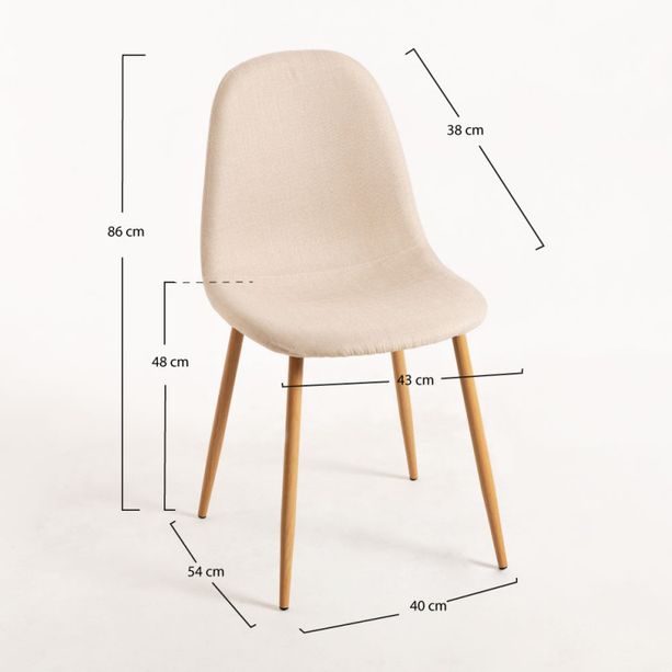 silla elephant tela beige