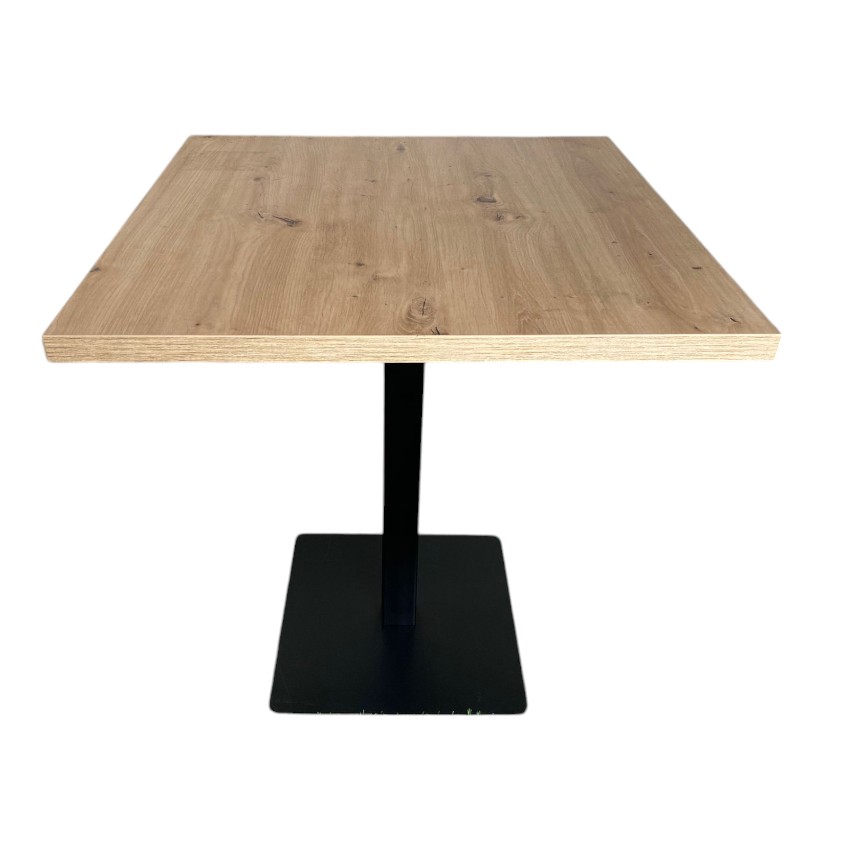 Mesa tablero roble con nudos