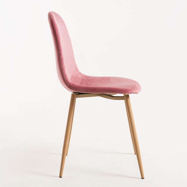 silla elephant terciopelo rosa