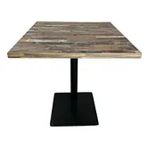 Mesa vintage con tablero laminado 