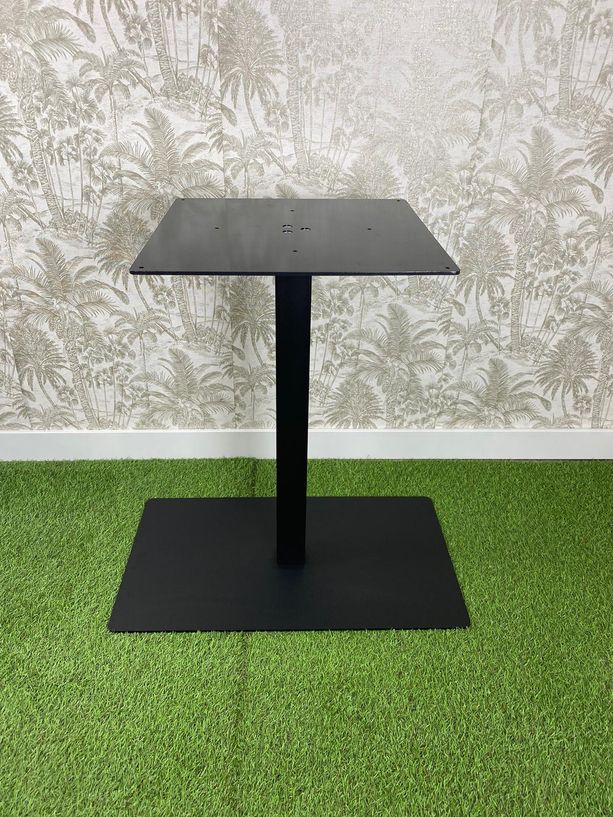 base de mesa doble con 1 solo tubo 